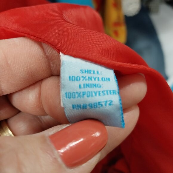 3161 Size XL S & B Active Hooded Rain Jacket In Red - Picture 12 of 12